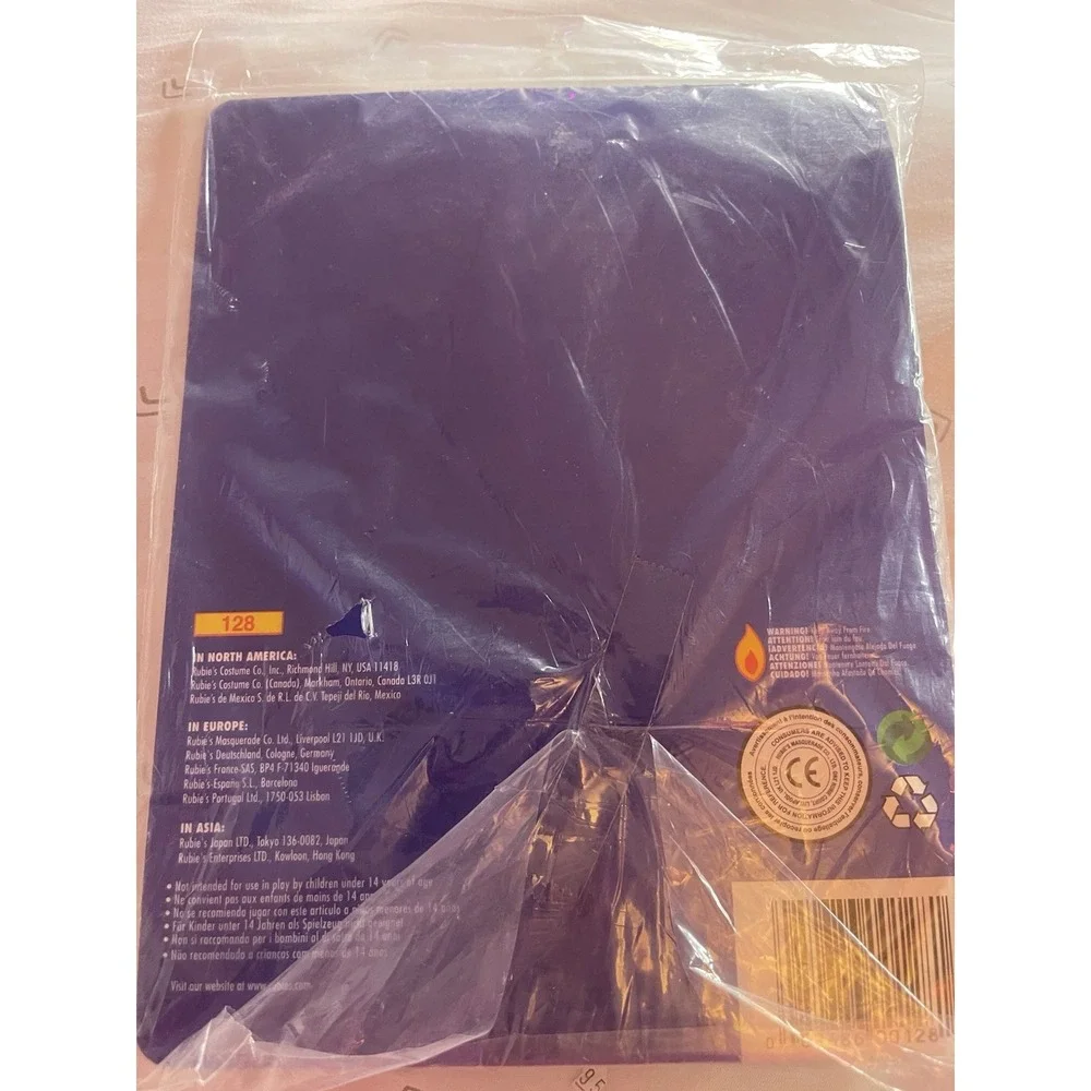 Li'l Tights L 12/14 Kids Child Rubie's Black  Large‎ Nylon Girls/Boys